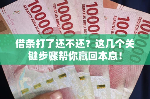 北京借条打了还不还？这几个关键步骤帮你赢回本息！