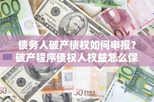 北京债务人破产债权如何申报？破产程序债权人权益怎么保障？