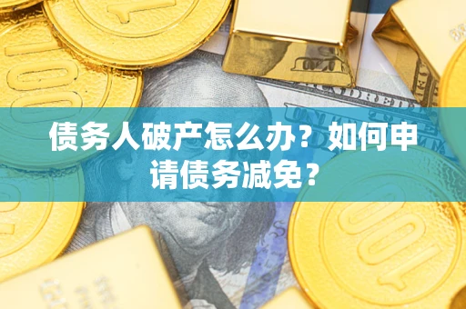 北京债务人破产怎么办？如何申请债务减免？