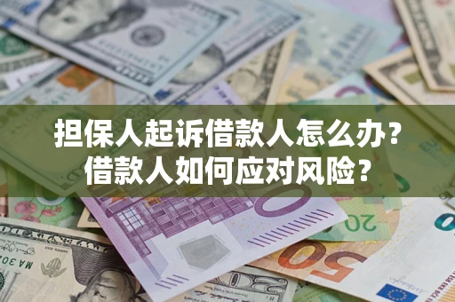 北京担保人起诉借款人怎么办？借款人如何应对风险？