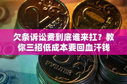 北京欠条诉讼费到底谁来扛？教你三招低成本要回血汗钱